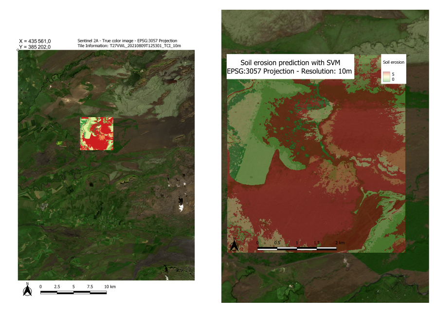 Remote Mapping of Soil Erosion Risk in Iceland
